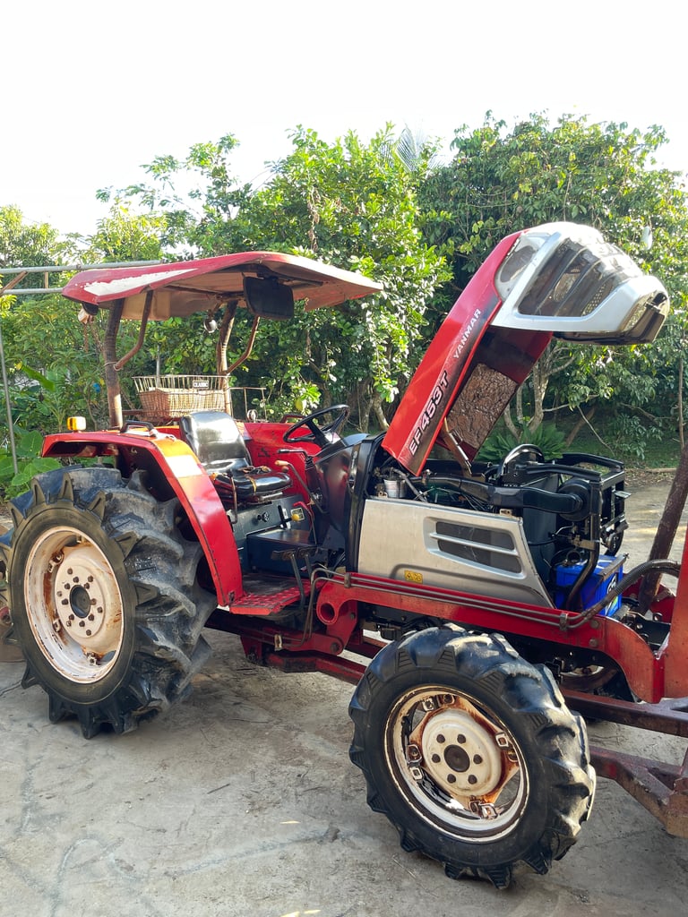 รถไถ Yanmar EF453t ปี 52