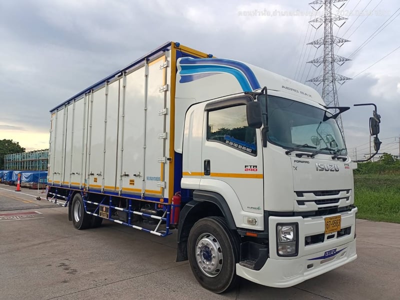 ISUZU FTR210 ปี65 ตู้แห้ง10บาน ยาว7.8เมตร รถสวย เจ้าของขายเอง ISUZU FTR210 ปี65 ตู้แห้ง10บาน ยาว7.8เมตร รถสวย เจ้าของขายเอง