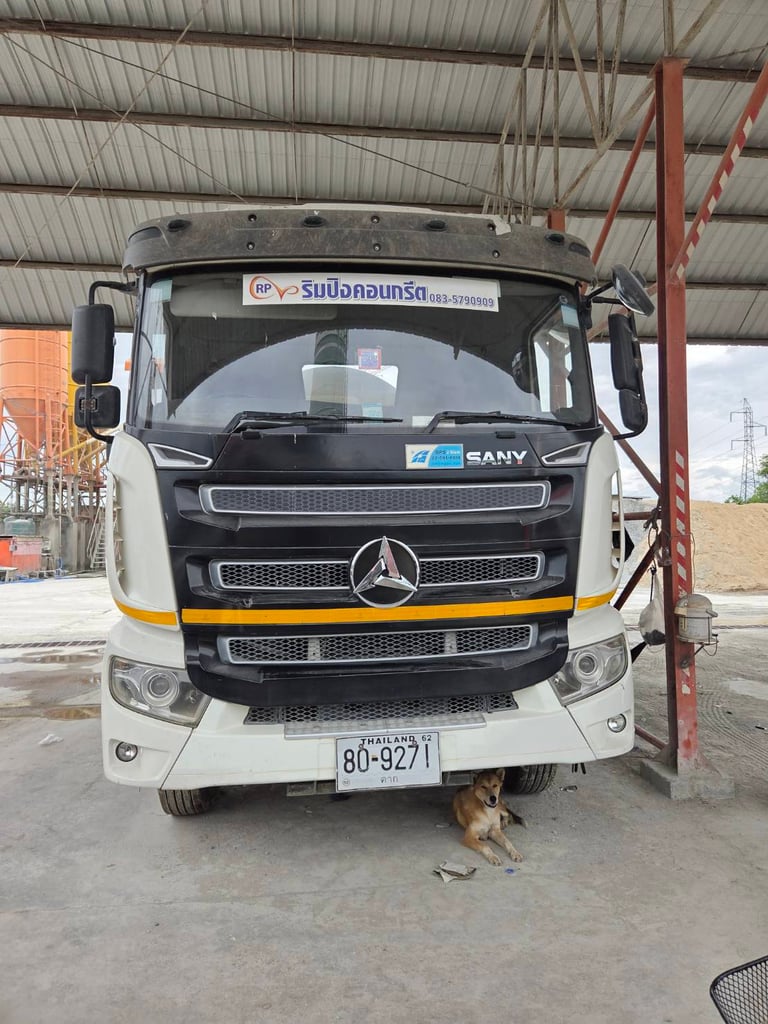 SANY SY52 326แรงม้า รถบรรทุก 10ล้อ โม่ผสมปูน ปี2016 SANY SY52 326แรงม้า รถบรรทุก 10ล้อ โม่ผสมปูน ปี2016