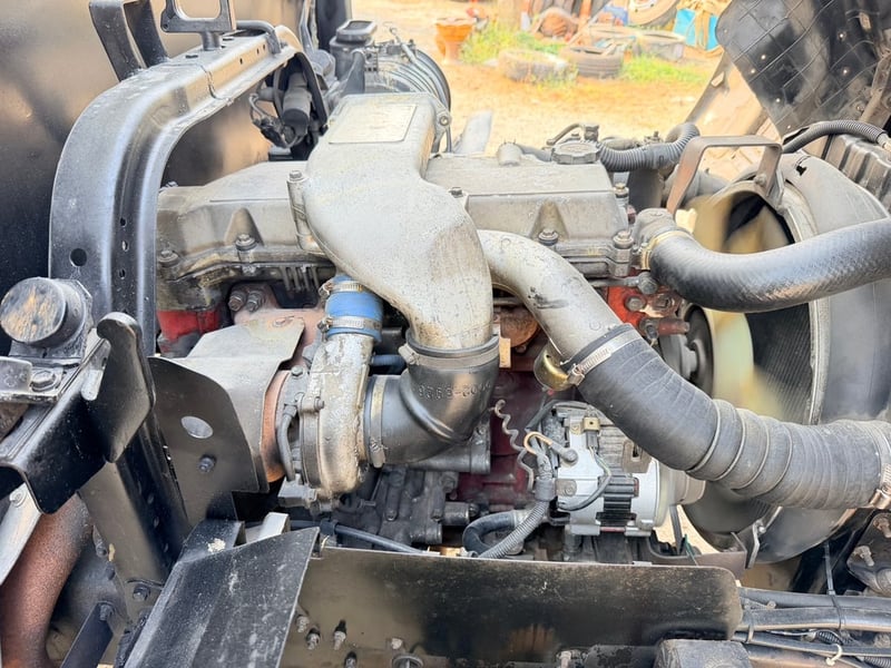 Hino fc4j สมอทอง ปี45 กระบะยาว 5.6เมตร