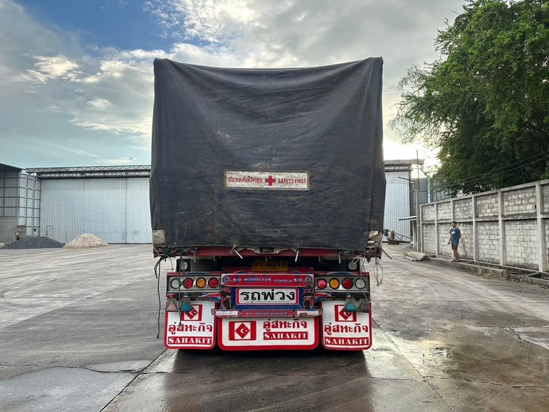 ISUZU FXZ 360แรงม้า รถบรรทุก 10ล้อ พ่วงแม่ลูก ปี2018