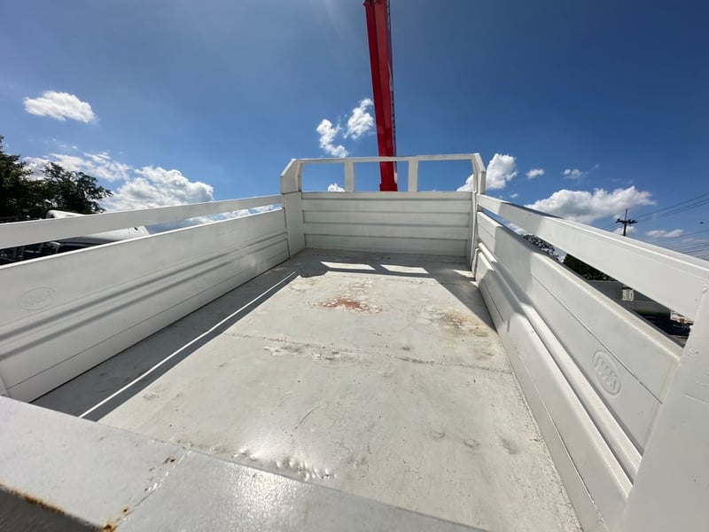 ISUZU FRR210 ปี57 ดั้มพ์3.5เมตร เครน3.4ตัน 3ปอก