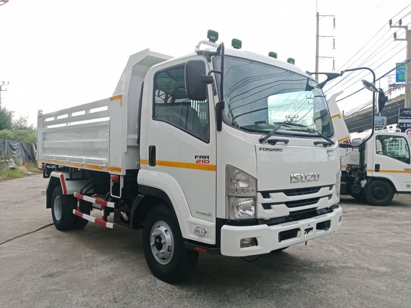 ISUZU FRR 210แรงม้า รถบรรทุก 6ล้อ ดั้มพ์5คิว  ปี65