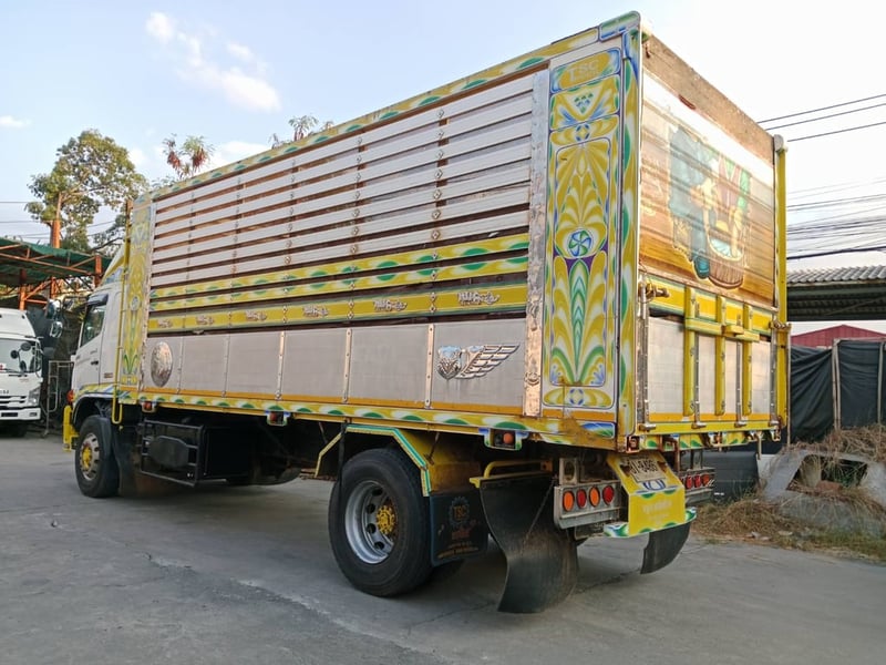 Hino Victor 240 ปี60 กระบะดั้มพ์  ยาว6.5เมตร