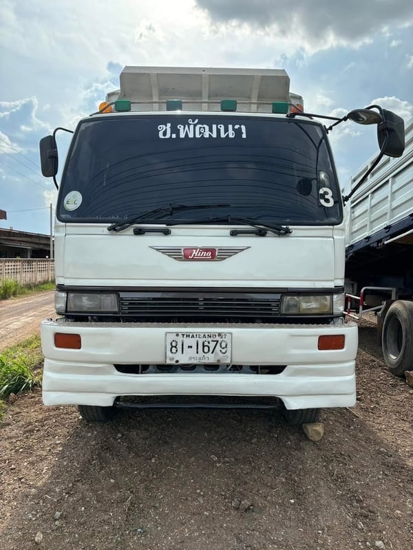 HINO FM 320แรงม้า รถบรรทุก 10ล้อ พ่วงแม่ลูก ปี2539