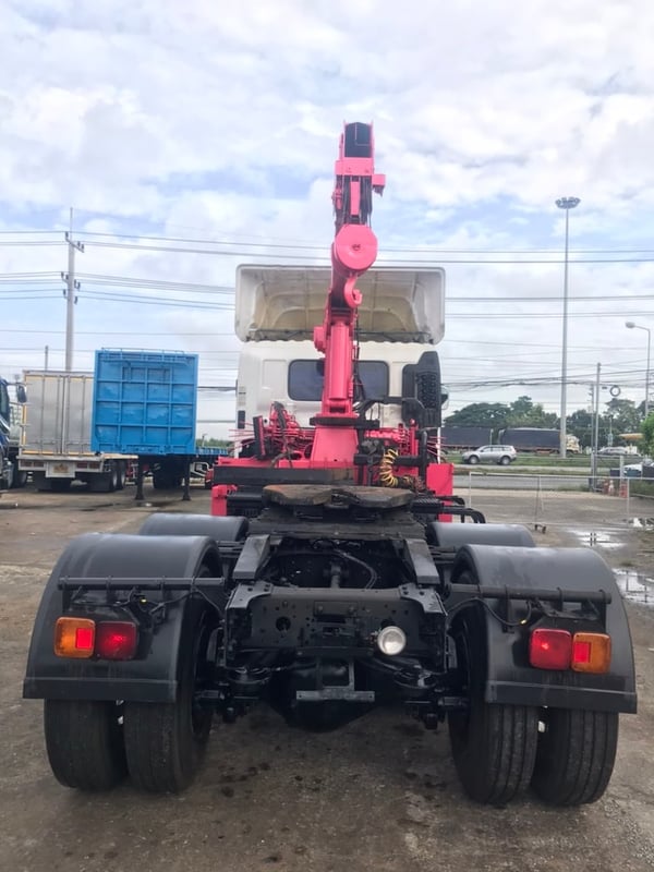 HINO FM 344แรง ปี61 ติดเครน 5ตัน พร้อมใช้งาน