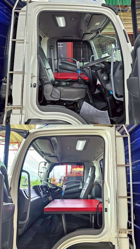 ISUZU FRR 210แรงม้า รถบรรทุก 6ล้อ กระบะคอกสูง ปี2023