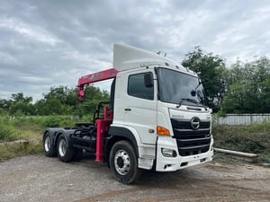 HINO FM 344แรง ปี61 ติดเครน 5ตัน พร้อมใช้งาน