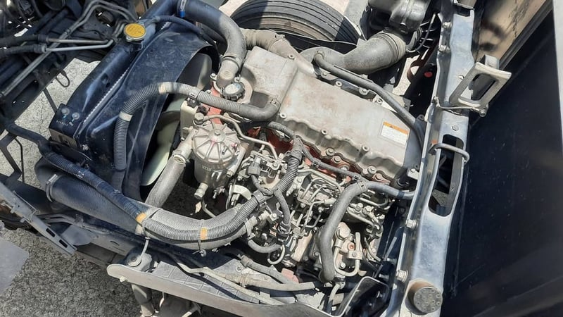 HINO FC9J 175 แรง ปี 2564 ยาว 6.50 เมตร รถสภาพสวย เดิมๆ พร้อมใช้งาน