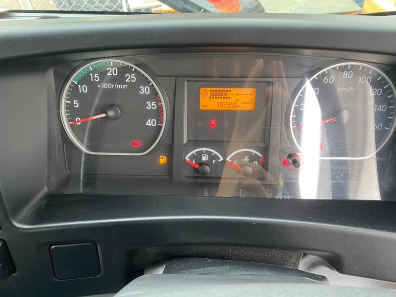 ISUZU FRR210 ปี65 ดั้มพ์5คิว รถทดลองขับ ไมล์น้อยมาก แค่19,xxx โล