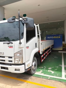 ISUZU FRR190 ปี60 กระบะเหล็ก ยาว6.5เมตร รถสวย พร้อมใช้งาน สภาพดี