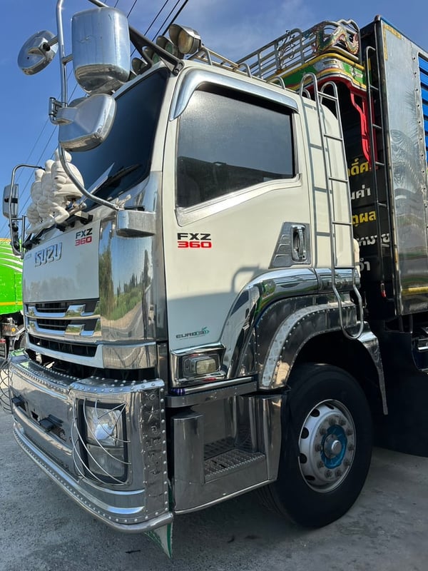 ISUZU FXZ 360แรงม้า 10ล้อ พ่วงแม่ลูก ปี62 ดั้มพ์เกษตร อู่ ส.สมบัติ ISUZU FXZ 360แรงม้า 10ล้อ พ่วงแม่ลูก ปี62 ดั้มพ์เกษตร อู่ ส.สมบัติ