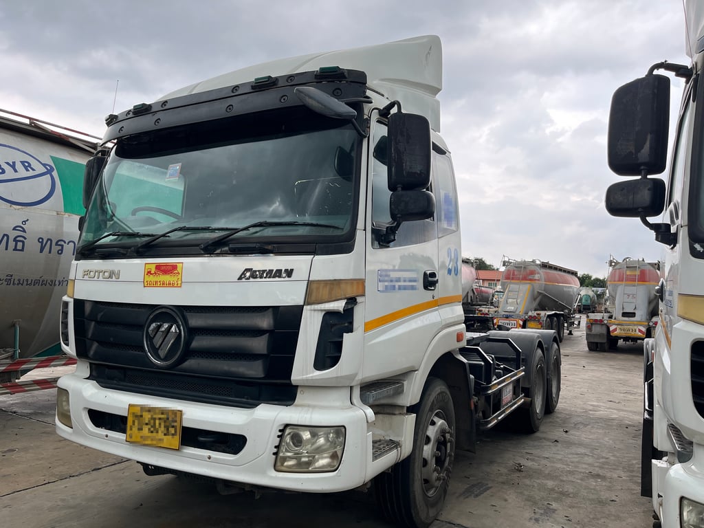 FOTON BJ 375แรงม้า รถบรรทุก หัวลาก 10ล้อ หัวลาก เฉพาะหัว ปี2021