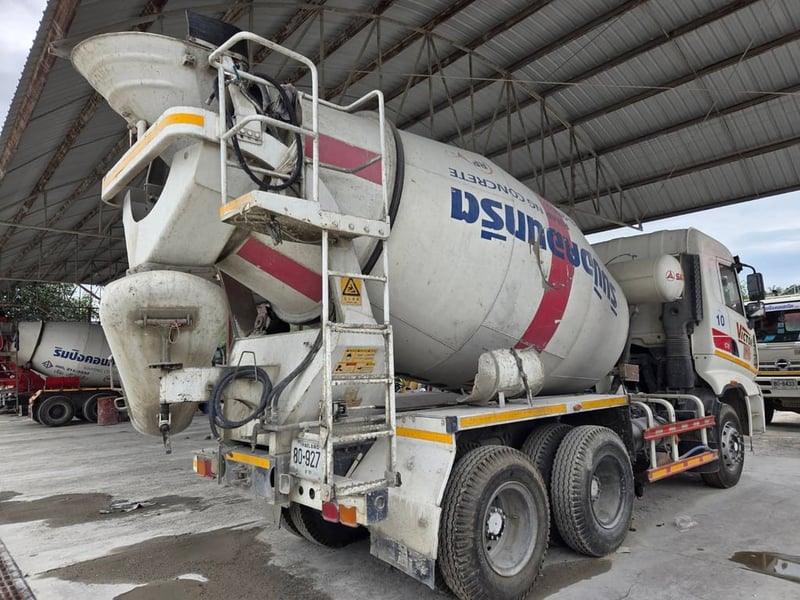 SANY SY52 326แรงม้า รถบรรทุก 10ล้อ โม่ผสมปูน ปี2016