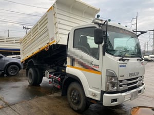 ISUZU FRR210 ปี65 ดั้มพ์5คิว รถทดลองขับ ไมล์น้อยมาก แค่19,xxx โล