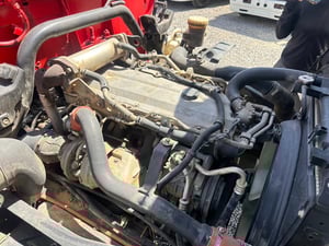 ISUZU FRR210 ปี57 ดั้มพ์3.5เมตร เครน3.4ตัน 3ปอก