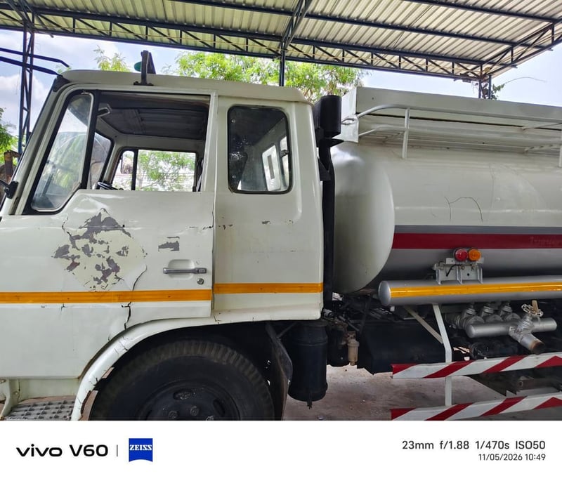 Hino 168แรง ปี30 รถจดประกอบ บรรทุกน้ำัน
