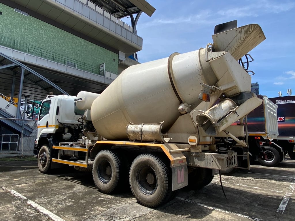 ISUZU FXZ320แรงม้า 10ล้อ โม่ผสมปูน ปี65  มี2คัน