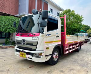 Hino FC9J 155แรง รถปี67 กระบะยาว 5.6เมตร