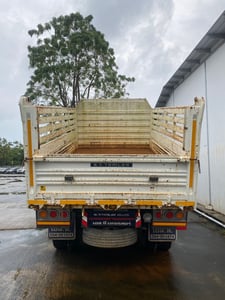 ISUZU FRR210 ปี65 ดั้มพ์5คิว รถทดลองขับ ไมล์น้อยมาก แค่19,xxx โล