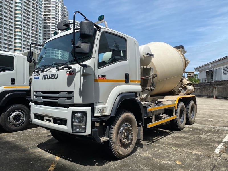 ISUZU FXZ320แรงม้า 10ล้อ โม่ผสมปูน ปี65  มี2คัน