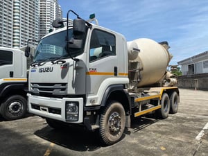 ISUZU FXZ320แรงม้า 10ล้อ โม่ผสมปูน ปี65 มี2คัน ISUZU FXZ320แรงม้า 10ล้อ โม่ผสมปูน ปี65 มี2คัน