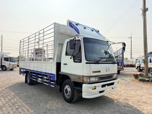 Hino fc4j สมอทอง ปี45 กระบะยาว 5.6เมตร