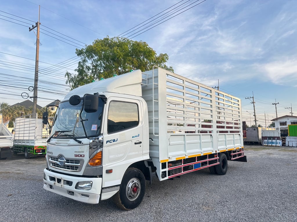 Hino Mega 175แรง ปี62 คอกยาว6.6เมตร Hino Mega 175แรง ปี62 คอกยาว6.6เมตร