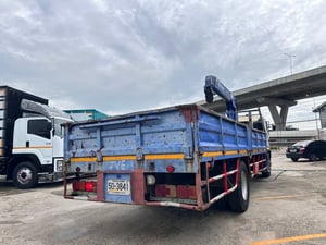 HINO FG 212แรงม้า รถบรรทุก 6ล้อ กระบะเหล็กติดเครน ปี56 HINO FG 212แรงม้า รถบรรทุก 6ล้อ กระบะเหล็กติดเครน ปี56