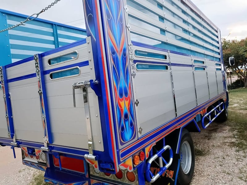 Hino FC4J 144แรง ปี51 คอกเกษตร รถสวยพร้อมใช้ ยาว5.5เมตร