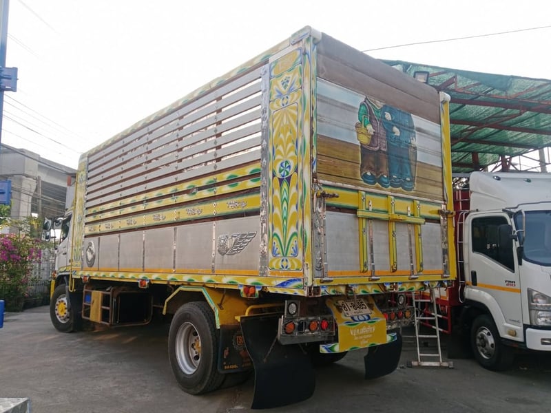 Hino Victor 240 ปี60 กระบะดั้มพ์  ยาว6.5เมตร