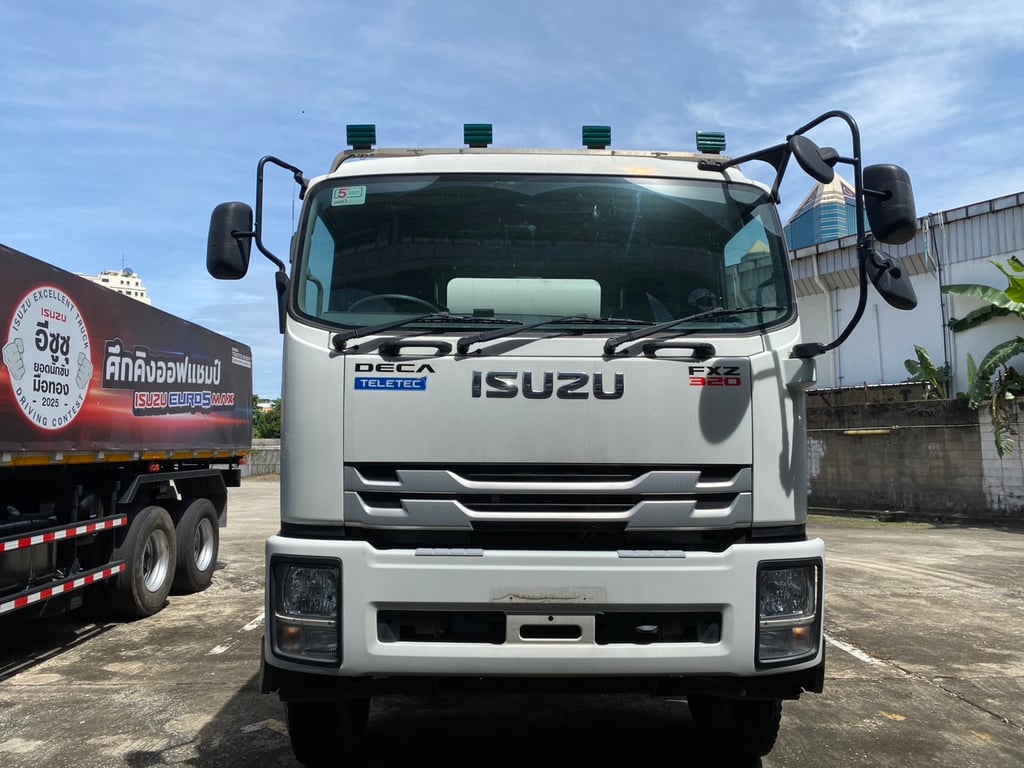 ISUZU FXZ320แรงม้า 10ล้อ โม่ผสมปูน ปี65  มี2คัน