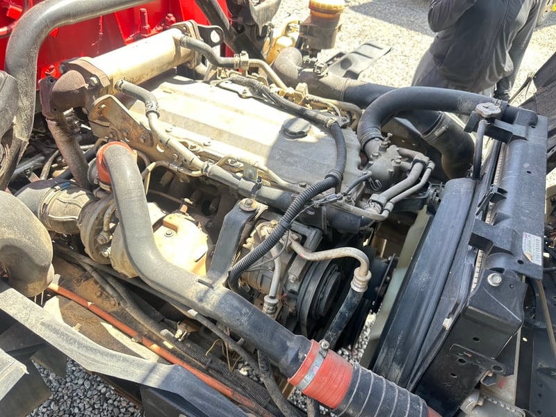 ISUZU FRR210 ปี57 ดั้มพ์3.5เมตร เครน3.4ตัน 3ปอก