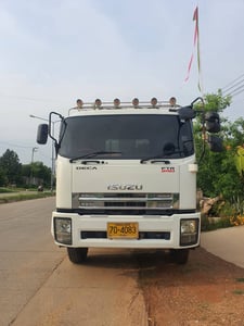 ISUZU FTR240 ปี57 แปลงเป็น10ล้อ แหนบ พร้อมใช้งาน