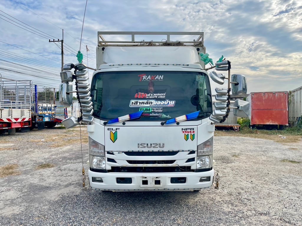 ISUZU NPR 150แรง รถ6ล้อ ตู้แห้ง 3บาน ปี62 ISUZU NPR 150แรง รถ6ล้อ ตู้แห้ง 3บาน ปี62
