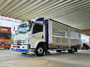 ISUZU FRR 210แรงม้า รถบรรทุก 6ล้อ กระบะคอกสูง ปี2023