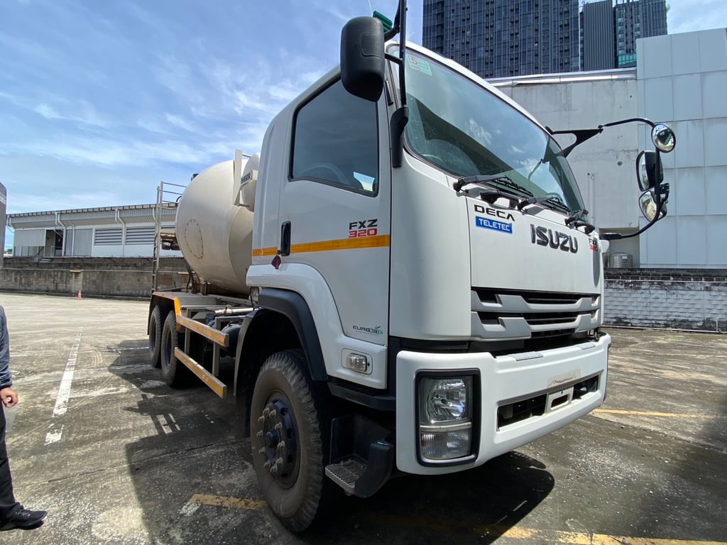 ISUZU FXZ320แรงม้า 10ล้อ โม่ผสมปูน ปี65  มี2คัน