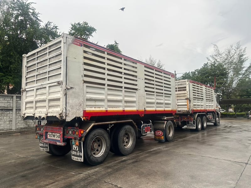 ISUZU FXZ 360แรงม้า รถบรรทุก 10ล้อ พ่วงแม่ลูก ปี2018