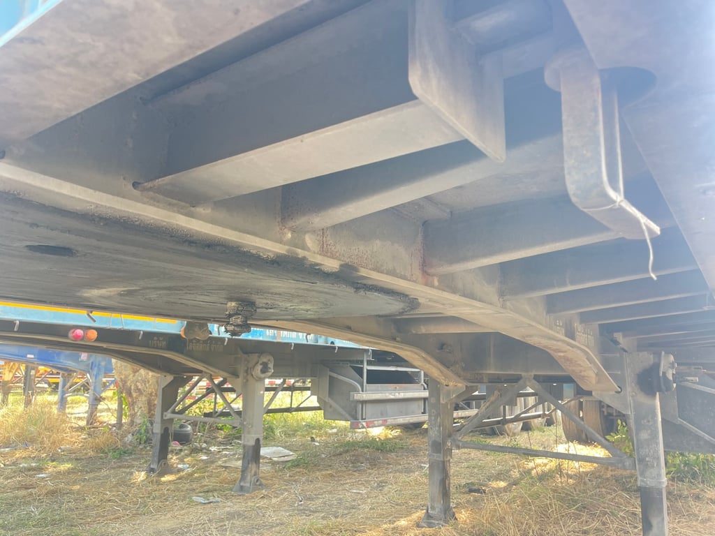 หางพื้นเรียบ 3เพลา สามมิตร ปี59 มี8หาง หางพื้นเรียบ 3เพลา สามมิตร ปี59 มี8หาง