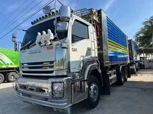 ISUZU FXZ 360แรงม้า 10ล้อ พ่วงแม่ลูก ปี62 ดั้มพ์เกษตร อู่ ส.สมบัติ ISUZU FXZ 360แรงม้า 10ล้อ พ่วงแม่ลูก ปี62 ดั้มพ์เกษตร อู่ ส.สมบัติ