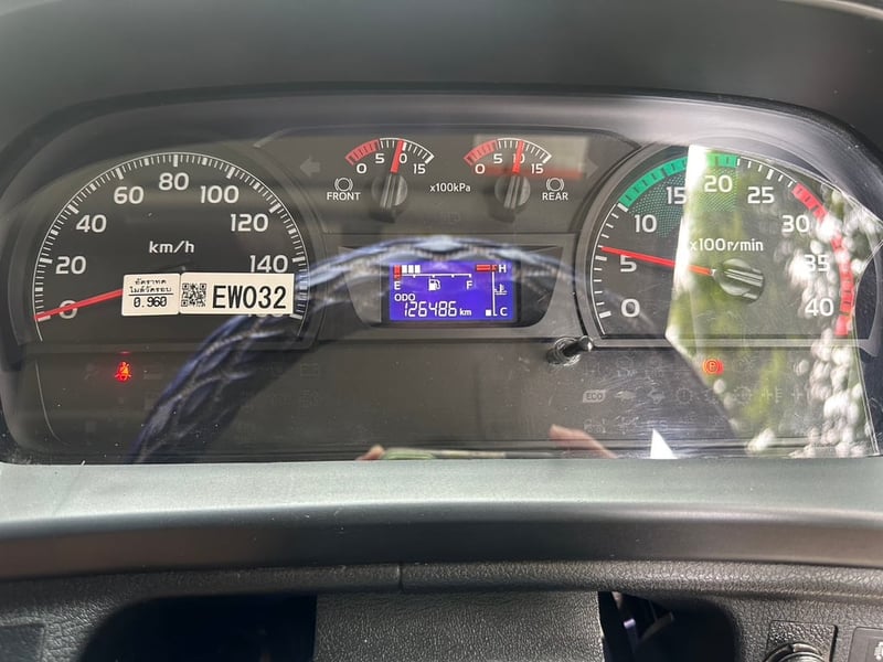 Hino FG8J 240แรง ปี66 ไมล์ 120,000km กระบะคอกยาว 7.7เมตร 