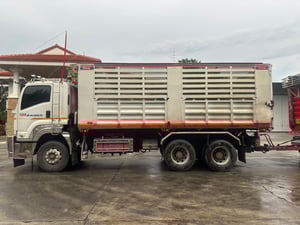 ISUZU FXZ 360แรงม้า รถบรรทุก 10ล้อ พ่วงแม่ลูก ปี2018