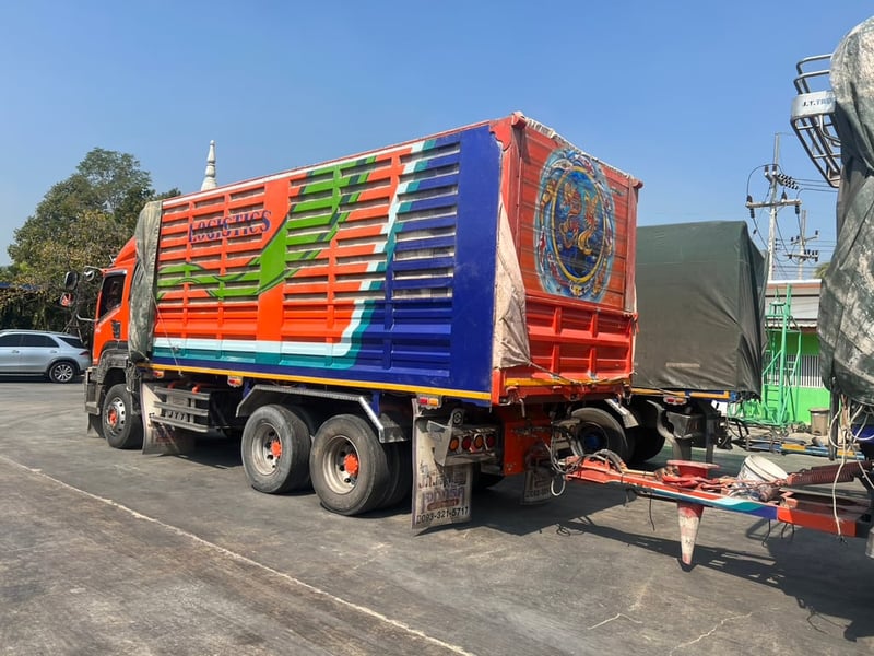 ISUZU FXZ360 พ่วงแม่ลูก ปี66 ISUZU FXZ360 พ่วงแม่ลูก ปี66