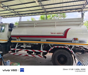 Hino 168แรง ปี30 รถจดประกอบ บรรทุกน้ำัน