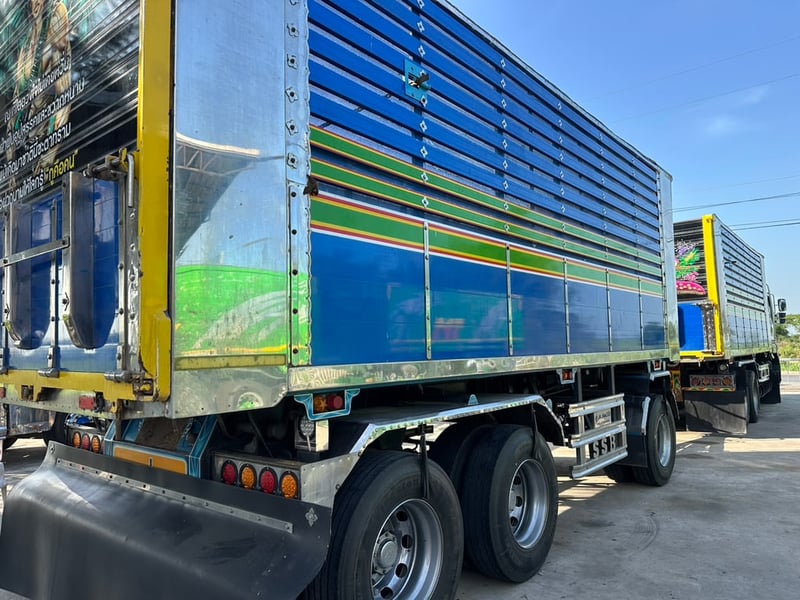 ISUZU FXZ 360แรงม้า 10ล้อ พ่วงแม่ลูก ปี62 ดั้มพ์เกษตร อู่ ส.สมบัติ ISUZU FXZ 360แรงม้า 10ล้อ พ่วงแม่ลูก ปี62 ดั้มพ์เกษตร อู่ ส.สมบัติ