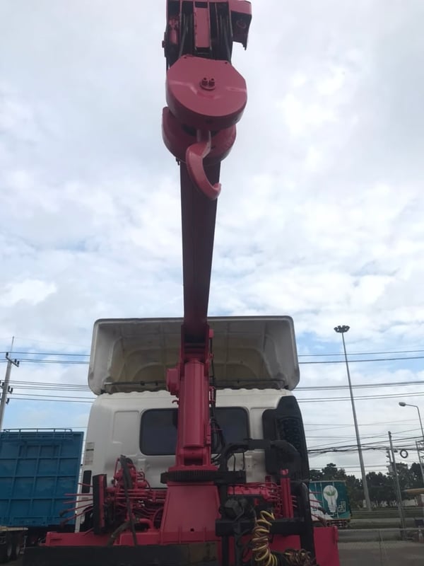 HINO FM 344แรง ปี61 ติดเครน 5ตัน พร้อมใช้งาน