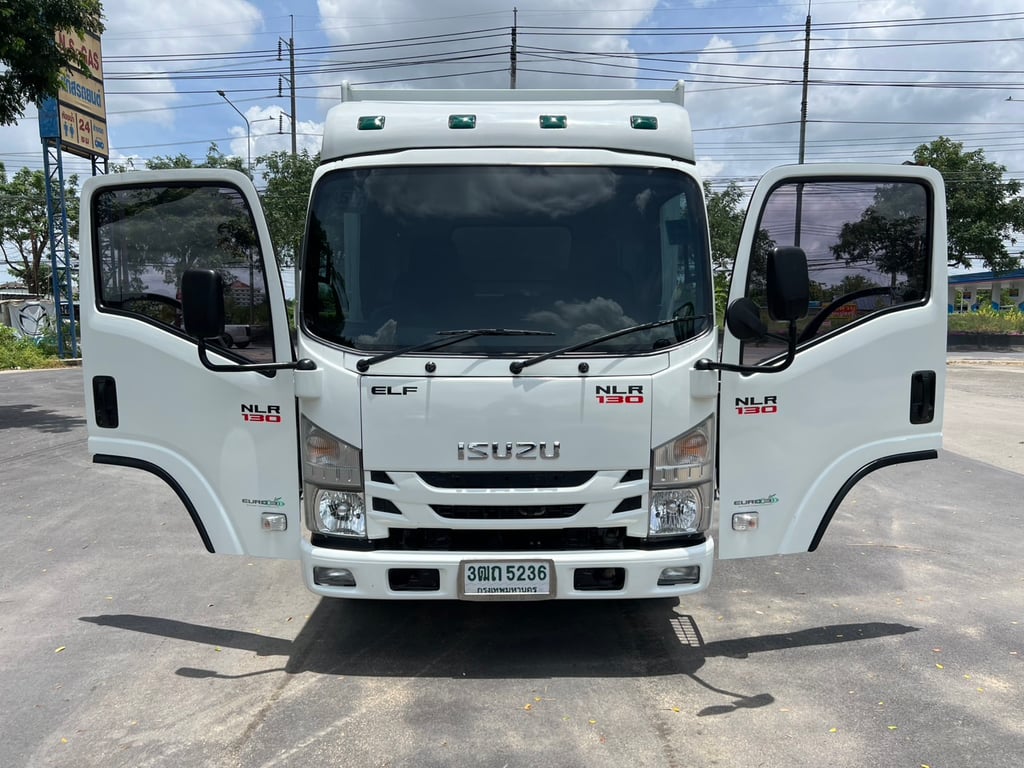 ISUZU NLR 130แรง 4ล้อ กระบะคอกสูง ปี65
