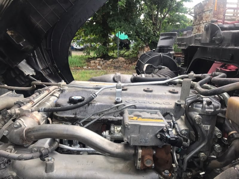 HINO FM 344แรง ปี61 ติดเครน 5ตัน พร้อมใช้งาน