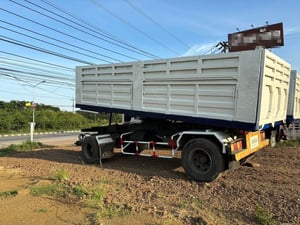 HINO FM 320แรงม้า รถบรรทุก 10ล้อ พ่วงแม่ลูก ปี2539