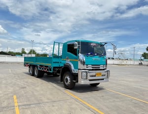 ISUZU FVM 240แรงม้า รถบรรทุก 10ล้อ กระบะเหล็ก ปี2023 เลขไมล์น้อยกว่า 100,000 กม.